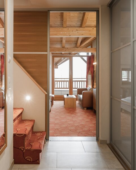 Maisonette-Suite in der Unterkunft in Ried im Oberinntal